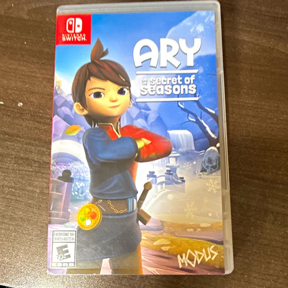Modus Games Ary and the Secret of Seasons Nintendo Switch E10+ NTSC-U/C 2020